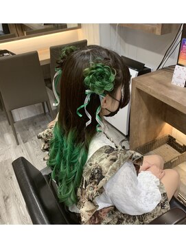 マカリィ 品川店(Makalii) お花ハーフツイン