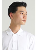 にもう&nbsp;サイドパートクラシックミディアムポンパドールスリックバック