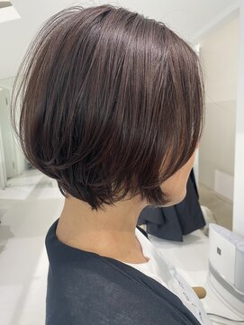リラックスヘアーサロン ワッカ(Relax Hair Salon WAKKA) 前下がりボブ