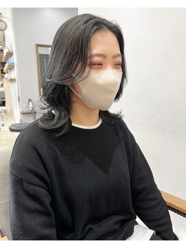 ボタン テンジン(VOTAN tenjin) 【VOTAN吉田航太】顔周りカットで韓国風大人ボブに 天神大名