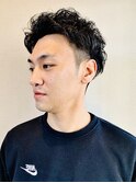 大人×短髪×爽やか×ツーブロック×無造作パーマ