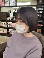 アールトゥーヘアー(art To Hair)&nbsp;ボブ/パープル/韓国風