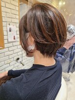 ヘアポケット スタイル店(HAIR POCKET) 襟足すっきり丸みショートボブ