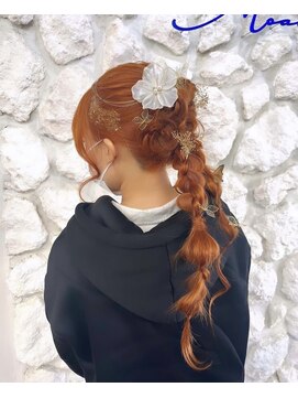 モアナ バイ ヘッドライト 沖縄南風原店(Moana by HEADLIGHT) Moana【南風原】#ダブルカラー#ヘアセット#ケアブリーチ