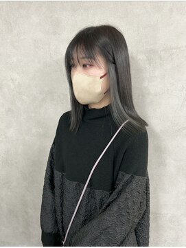 ピッコリーノバイプロデュース 小田急相模原店(Piccolino by Produce) インナーカラー×ミディアムヘア#縮毛矯正#小田急相模原