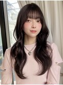 グレーベージュ/フレンチカジュアル/韓国風前髪/髪質改善