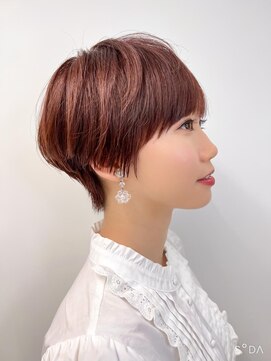 エアー 横浜(AIR) 【長谷川】ピンクベージュマッシュ