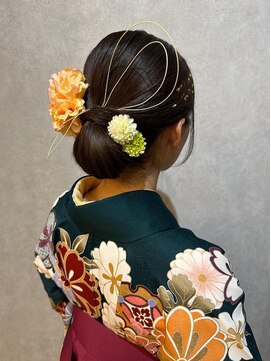 ウィスプ 赤羽店(wisp) タイトシニヨン♪*。