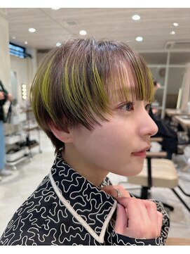 パーク(PAAQ) 【paaq田中智大】デザインカラー（ライムグリーン）×ショート