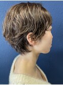 くせを活かすレザーカット