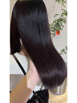 テラスヘア 新潟駅南(TERRACE hair) 【艶髪カラー】色味も楽しめるピンクラベンダー