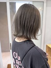 オーリーエトワ 御器所(oorry.etwa) オリーブグレージュミディアムレイヤー髪質改善２０代３０代