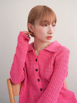 ジュール 新宿(Joule) 新宿/新宿駅/レイヤーカット/ダブルカラー/顔周り/ボブ/学割U24