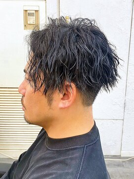 アクティ(actie) ツイストスパイラルパーマ【@xoxoayu3】南柏/メンズサロン/眉毛