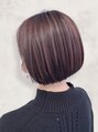 ベル バイ マグ 諏訪店(belle by Mag)&nbsp;ショートボブ×ハイライトで大人可愛いスタイルに！