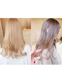 《職人技パーソナルカラー》あなたの魅力を最大限に引き出す色味をご提案☆透明感溢れる美カラーを試して!!