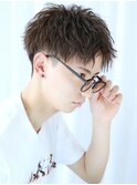 ソフトツイストアップバング