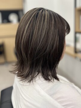 銀座ラボ 津田沼店(LA BO) 外ハネボブ/ハイライト