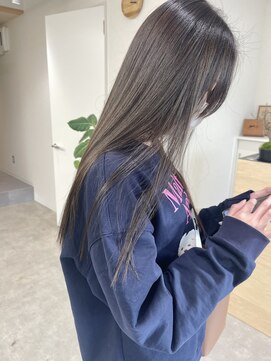 モンテヘアー(monte hair) ロング×脱赤み