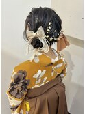 "卒業式"ふわふわツインアレンジ【横浜】nana