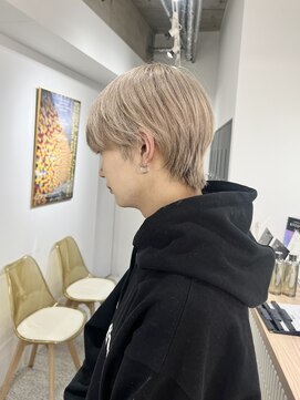 メンズペレ 渋谷(MEN'S PELE) ニュアンスパーマ/韓国マッシュ/スパイキーショート/渋谷