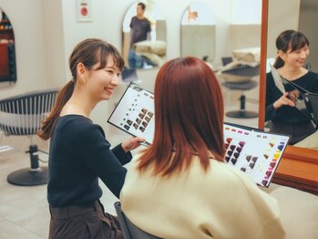 エニィ 清澄白河(enny)の写真/丁寧なカウンセリングでお客様それぞれのお悩みやライフスタイルに寄り添ったデザインをご提案します＊
