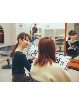 丁寧なカウンセリングでお客様それぞれのお悩みやライフスタイルに寄り添ったデザインをご提案します＊