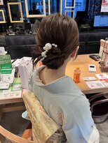 マァロ(malo.)&nbsp;カチモリヘア/結婚式ヘア