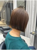 乾かしただけでまとまるスッキリボブ