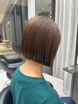 サヴォア(Savoir) 乾かしただけでまとまるスッキリボブ