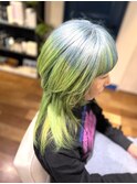 ブルー×グリーン