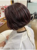 暖色カラー(ボルドーカラー)