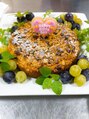 ミル(Mille) バナナケーキでHappy Birthday！