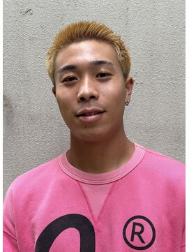 グラッシー(GLASSY) テーパーフェード/ツイストピンパーマ/スパイキーショート#