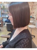 ストレート＆コンパクト大人ボブ