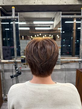 タメ(tame-) サーフカール/フェザーパーマ/ブルーブラック【都賀/メンズ】