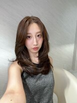 ミヨン 京橋店(miyon)&nbsp;【miyon】韓国レイヤーカット×暗髪カラー×髪質改善