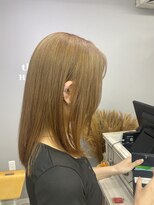 ヘアー アンド ビューティー ザ エフ 西尾店(Hair Beauty the F)&nbsp;#ミルクティー#ミルクティーグレージュ#ブリーチカラー