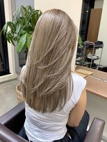 バランス 原宿 表参道(balance)&nbsp;ベージュブロンド×ハイライト