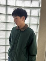 ビビディ バビディ ブー 河原町三条店(Bibbidi.bobbidi.boo)&nbsp;メンズカット×くせ毛風パーマ