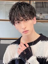 ヘアー アイス カンナ(HAIR ICI Canna) メンズパーマツイストスパイラル×韓国風マッシュ束感