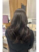 ネオリーブウリ 二子玉川店(Neolive uri) ミディアムヘア暗めカラーデザインカラーフェイスフレーミング