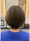 乾かすだけでまとまる美シルエットショート
