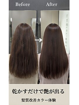 リアン(Lien) 【フルカラー】【白髪×艶髪】髪質改善カラー体験