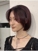 ボブコンパクトボブレイヤーボブ丸みボブ艶カラー