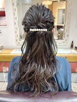 ネオリーブ チッタ 阿佐ヶ谷店(Neolive citta)&nbsp;お呼ばれヘアセット☆大人キレイハーフアップスタイル