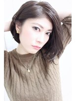 ディー(dee)&nbsp;dee 大人グレージュ×ウェットボブ