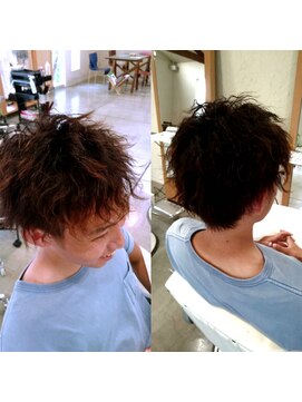 ヘアー アエル(hair AER) ツイストピンパーマ