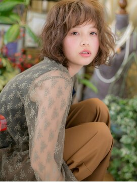 カバーヘア イヴ 戸頭店(COVER HAIR EVE) *+COVER HAIR+*…媚びない女子の無造作感ミディアムb