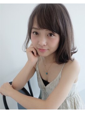 ヘアデザイン ダブル(hair design Double) 外ハネボブ